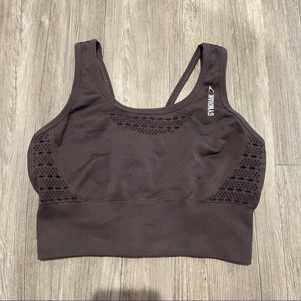 Gymshark energy seamless crop to Sports Bra Sz XS - Picture 1 of 4